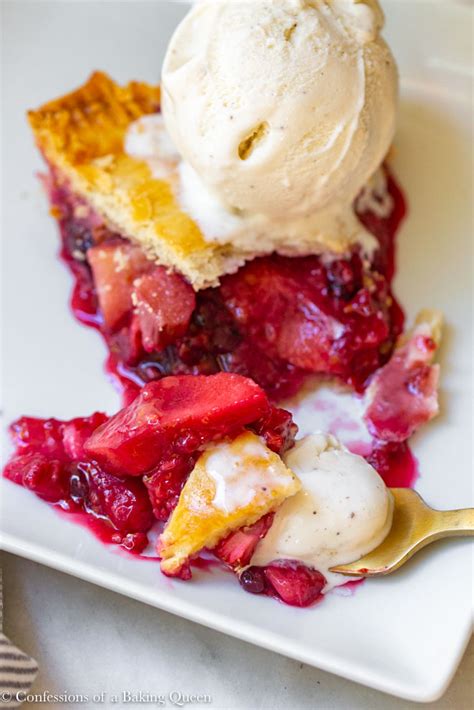 fruits   forest pie recipe confessions   baking queen