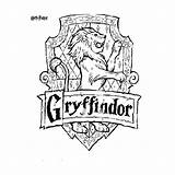 Potter Harry Coloring Pages House Gryffindor Hogwarts Hermione Crest Quidditch Color Lego Print Houses Getcolorings Printable Adults Ron Getdrawings Granger sketch template