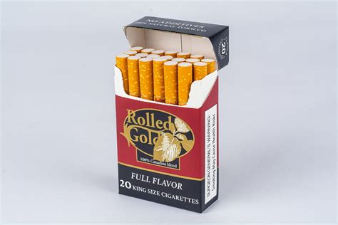 rolled gold full flavor cigarettes native smokes