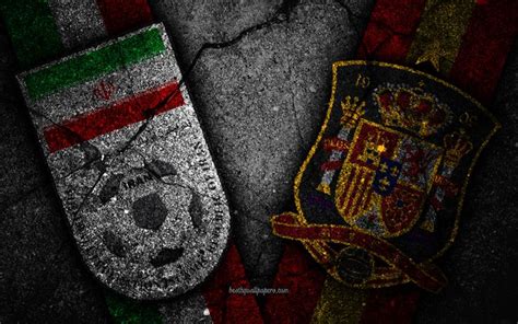 Download Wallpapers Iran Vs Spain 4k Fifa World Cup 2018 Group B