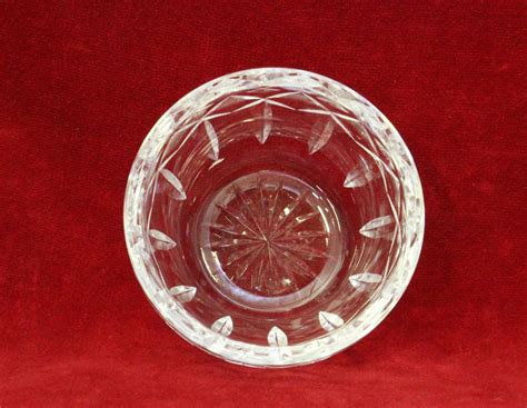 Vintage Waterford Crystal Dish Star Fan Pattern Vintage