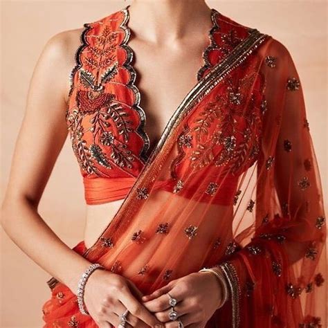 sleeveless saree blouse designs that are perfect for summer meesho