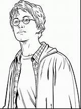 Potter Harry Coloring Pages Ron Weasley Coloriage Et Quidditch Drawing Kids Cool Color Printable Hedwig Lego Getcolorings Print Colorin Hermione sketch template