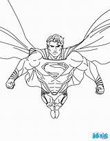Coloring Superman Pages Logo Printable Pdf sketch template