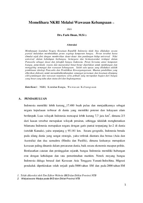 lingkungan masyarakat upaya   dilakukan  membina persatuan  kesatuan