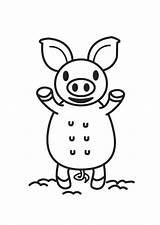 Schweinekopf Malvorlage Schwein sketch template