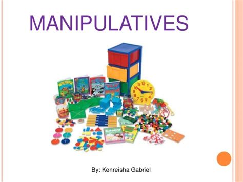 manipulatives