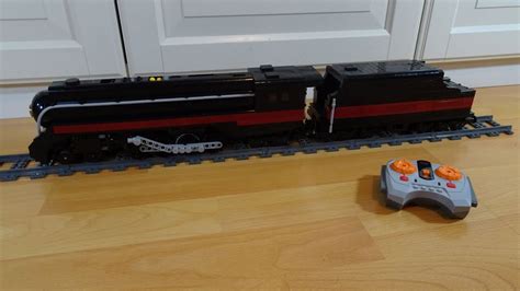 lego locomotive norfolk and western j class 611 steam moc youtube