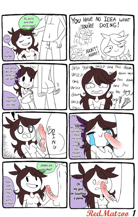 Rule 34 Ass Belly Blush Brown Hair Comic Eyebrows Jaiden Animations