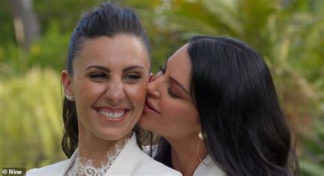 Mafs Lesbian Brides Amanda And Tash Kiss And Massage Each