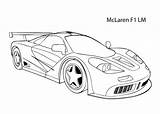 Mclaren Coloring Pages Car Super F1 Printable Cool Race Sports Cars Lm Kids Para Colorear Colouring Bugatti Ferrari Sheets Dibujos sketch template