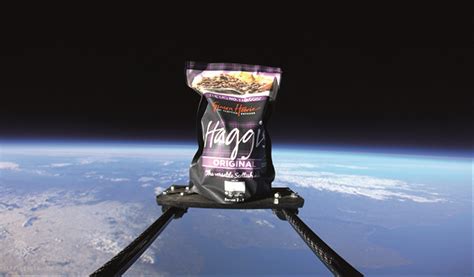 simon howie launches the first ever haggis into space