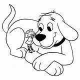 Clifford Coloring Pages Kids Dog Emily Big Red Sheets Printable Colouring Bestcoloringpagesforkids Ad Tv Show Print sketch template