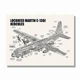 130j Hercules Lockheed Cutaway Martin Official Blueprint Aviation Etsy 130 C130 Aircraft Line Dari Disimpan Mike Technical sketch template