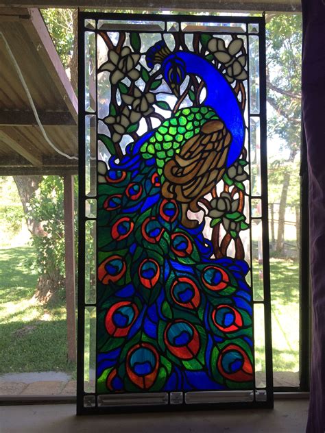 Stained Glass Peacock Stained Glass Artist Gallery