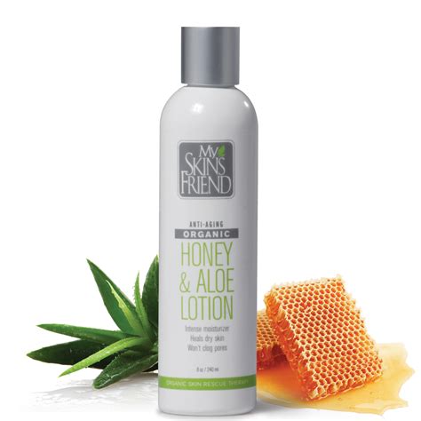 organic honey aloe body lotion  skins friend
