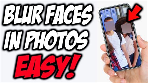 blur faces    iphone fast blur faces    signal ios tutorials