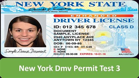 york dmv permit test  youtube