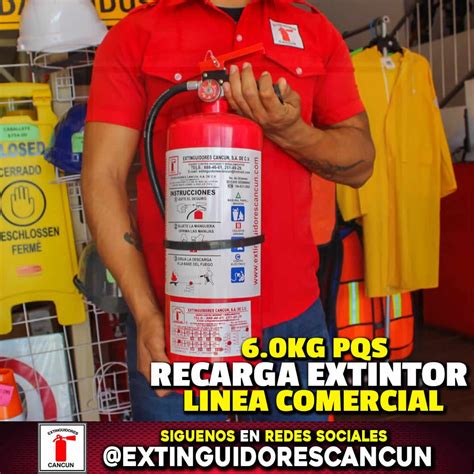 Recarga De Extintores Extinguidores Cancun