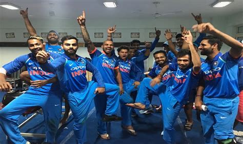 india   zealand virat kohli posts  picture  teams celebration