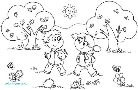 village coloring page images