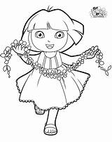 Dora Coloring Pages Explorer Colouring Diego Color Boots Print Sheets Flower Kids Printable Running Friends Colour Swiper Mcoloring Flowers Book sketch template