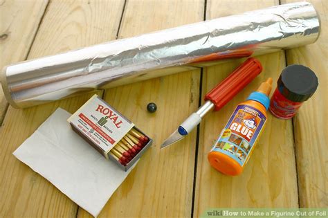 how to make a figurine out of foil 13 steps with pictures