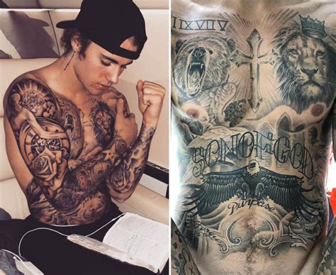 Justin Bieber Tattoo Despacito Singer Divides Fan Opinion Daily Star