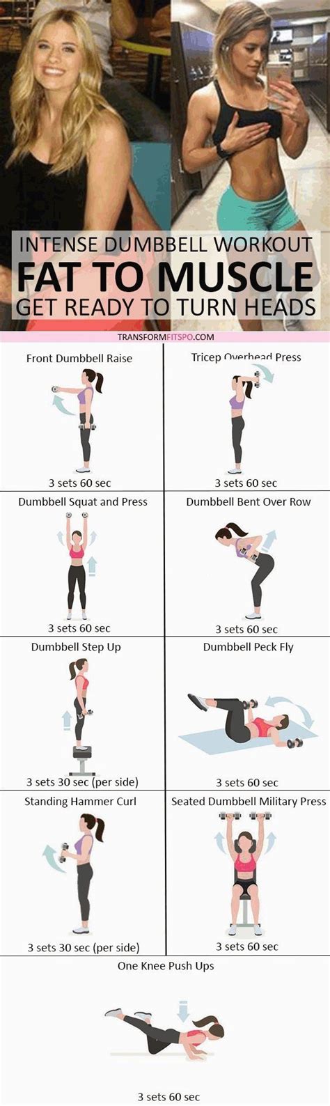 dumbbell workout program dumbbell workout workout fitness body