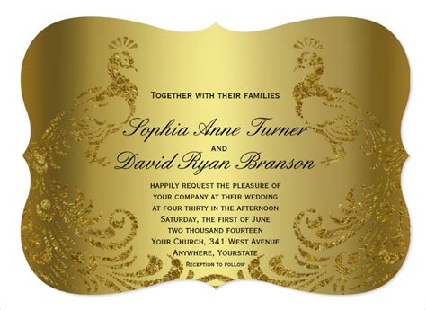 royal wedding invitation  examples format  examples