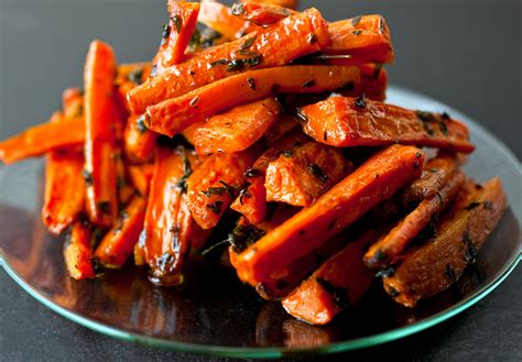 roasted carrots with parsley and thyme recipe nyt cooking
