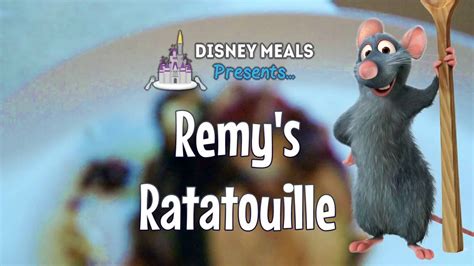 remys ratatouille  disneys ratatouille