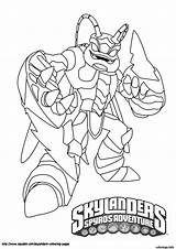 Skylanders Skylander Imprimer Giants Fois Imprimé sketch template