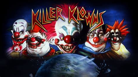 killer klowns  outer space  backdrops