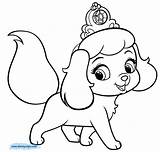 Coloring Puppy Pages Pets Disney Pet Kitten Princess Print Color Printable Cute Colouring Palace Kids Clipart Puppies Dog Kittens Sheets sketch template