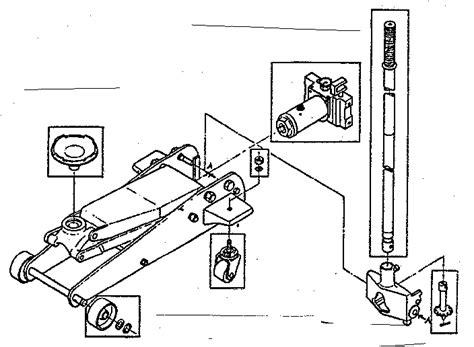 ton floor jack parts diagram diagramwirings