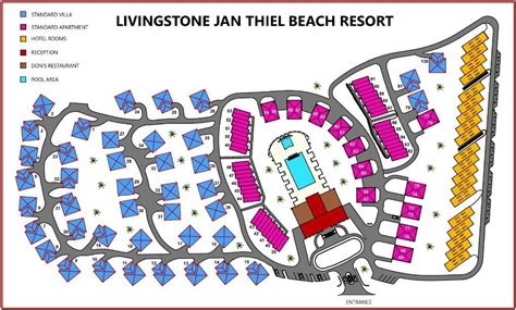 resort map livingstone jan thiel resort curacao