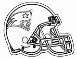 Football Coloring Helmet Pages Printable Getcolorings Color Amazing sketch template