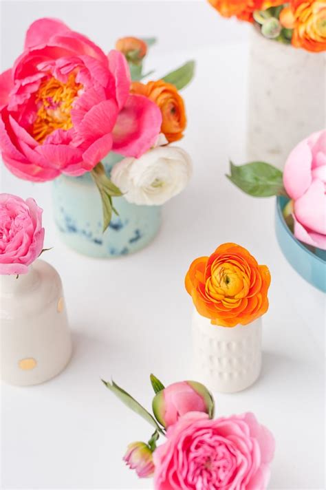 mini  art  mini flower arrangements