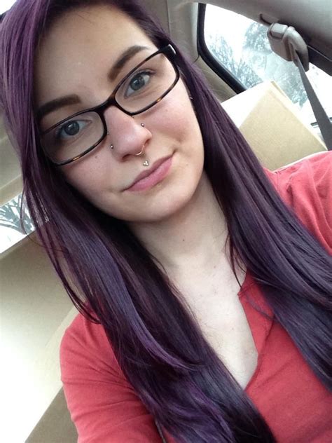 purple hair hair purple
