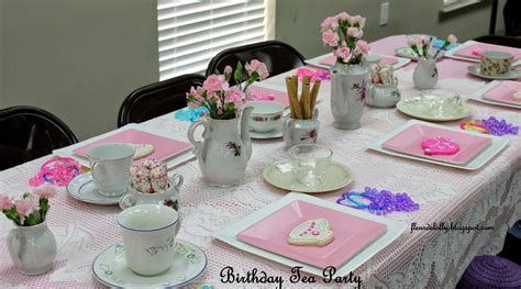 fleur de lolly birthday tea party