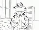Coloring Muppets Pages Print Popular sketch template