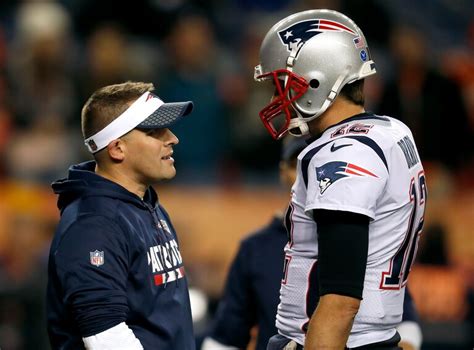 Tom Brady He And Josh Mcdaniels ‘brothers For Life’ Despite Reports