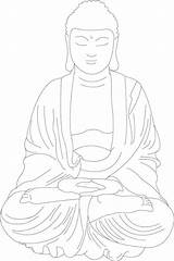 Boeddha Kleurplaten Kleurplaat Uitprinten Downloaden sketch template