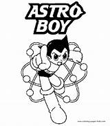 Coloring Pages Cartoon Boy Astro Printable Character Color Kids Characters Sheets Cartoons Sheet sketch template