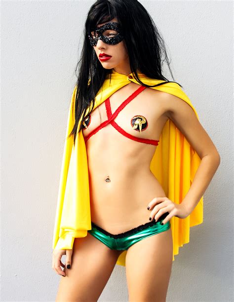 Sexy Women Robin Halloween Costume Dc Comics Inspired