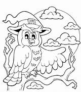 Owl Buhos Bordado sketch template