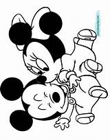 Minnie Babies Disneyclips Micky Ausmalbilder Maus Funstuff Colouring Ausmalen Coloring4 Tecido Kinder Bébé Tekeningen Drawings Balones Cobija Bordados Cruz Risco sketch template