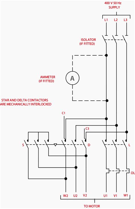 [diagram] wiring diagrams star delta starter mydiagram online