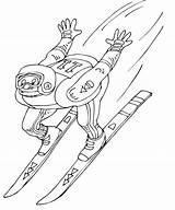 Coloring Pages Winter Olympics Afisha Ru sketch template